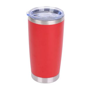 แก้วน้ำสแตนเลสแบบมีหลอดดูดสองอัน ขนาด 20 ออนซ์ สกรีนโลโก้ได้ - Product Image 4