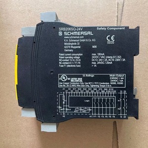 Schmersal Safety <b>Relay</b> SRB206SQ 24V AC/DC 10A Output Single Pole - Product Image 2