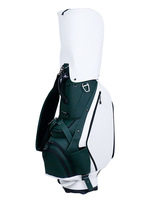 Sac de golf pour chariot avec 5 compartiments organisateurs, sac de chariot haut de gamme, sacs de golf durables avec poignées, housse anti-poussière, sangle détachable