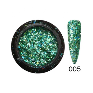 ผงเลเซอร์สีทอง เงิน รุ้ง ไทเทเนียม แบบมีประกายวิบวับ หรูหรา ไม่มีกลิ่น สำหรับ<span class=keywords><strong>ต</strong></span>กแ<span class=keywords><strong>ต</strong></span>่งเล็บ สีสันสวยงาม - Product Image 5