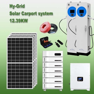 Sistema de Carport Solar Híbrido para el Hogar de 24.78KW - Product Image 4