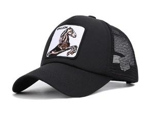 De moda de malla gorra de béisbol Unisex Animal caballo tapas las mujeres y los hombres <span class=keywords><strong>del</strong></span> casquillo - Product Image 4