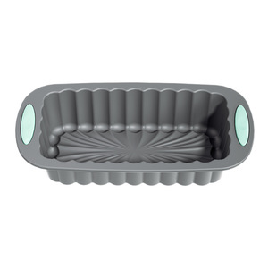 <b>Silicone</b> Cake Mold Grey <b>Baking</b> Pan For Home Kitchen Oven Safe Multiple Sizes - Product Image 3