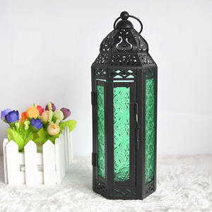 Factory Wholesale Ramadan Decorations Metal Moroccan <strong>Candle</strong> <strong>Lantern</strong> Decorative <strong>Candle</strong> Holder Lamp for Home and Weddings Decor - Product Image 5