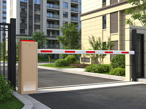 Système de barrière automatique télécommandée en métal avec accès par carte IC, protection étanche IP55, anti-collision, pour parking - Product Image 4