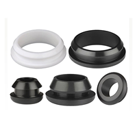 Passe-câbles moulés en silicone EPDM, joint d'étanchéité universel pour fentes de câblage, protection de fils, pour panneaux métalliques et appareils électroménagers, carré