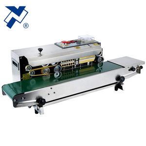 FR-900 Basis Continue Snacks Snoep Noten Afdichting Machine Warmte Band Sealer Temperatuur Controle Horizontale Sluitmachine - Product Image 4