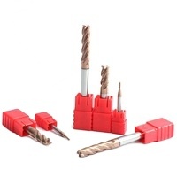 Fraise à spirale personnalisée à 4 cannelures pour CNC, outils de fraisage en carbure, fraises de découpe