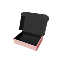 Boîte cadeau avion personnalisée moderne de luxe en carton ondulé, écologique, recyclable, avec poignée, taille sur mesure, pliable