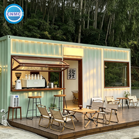 Restaurant Conteneur Moderne Populaire, Montage Rapide, Écologique et Durable pour Café, Prêt à Expédier