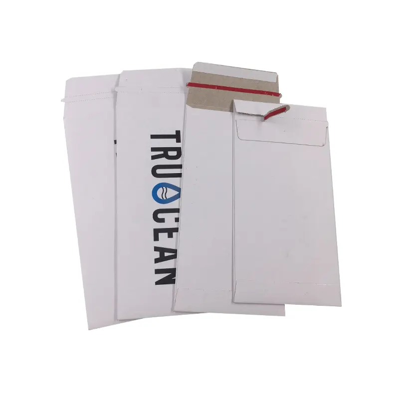 Benutzer definierte starre Mailer Karton 7x9 Zoll mit selbst klebendem Siegel Ideal für den Versand von Foto dokumenten