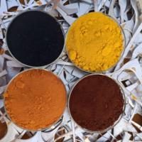 Poudre de pigment brun de haute qualité à base d'oxyde de fer, colorant brun synthétique pour le béton, les briques et la construction en ciment