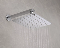 Pommeau de Douche Intelligent LED avec Tuyau Amovible, Portable, Massage Réglable, Combo Purifiant Vitamine C, Acier Inoxydable