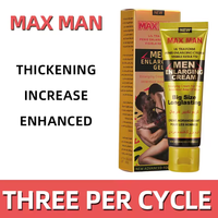Crème d'agrandissement pour hommes Max Man 50ML, gel épaississant pour hommes musulmans, crème de croissance, gel d'amélioration pour hommes adultes, soin du corps