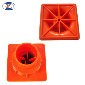 Capuchon de sécurité en plastique pour barres d'armature HF (25 mm-32 mm) Design industriel moderne léger Capuchon d'extrémité pour échafaudage - Product Image 6