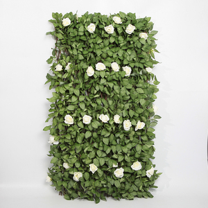 Foglia piante vite verde muro artificiale di colore verde naturale pastorale recinzione retrattile - Product Image 1