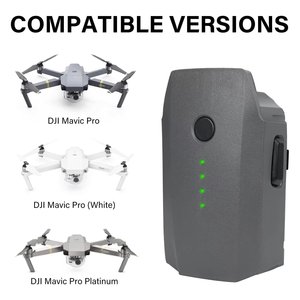 Batterie de <span class=keywords><strong>drone</strong></span> de vol intelligente 11,4 V 3830 mAh 43,6 Wh pour les accessoires de drones <span class=keywords><strong>DJI</strong></span> <span class=keywords><strong>Mavic</strong></span> Pro <span class=keywords><strong>Platinum</strong></span> Series - Product Image 3