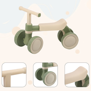 Trottinette évolutive 4-en-1 pour bébés de 1 à 3 ans : draisienne, tricycle et porteur en plastique – Cadeau idéal - Product Image 5