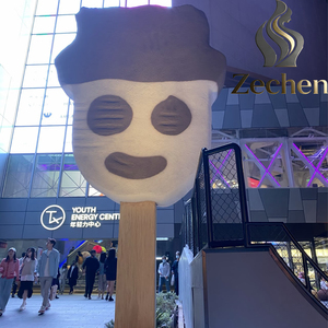 Sculture personalizzate in fibra di vetro a forma di gelato per gelaterie, ideali per attirare clienti, scattare <span class=keywords><strong>foto</strong></span> e fare check-in - Product Image 6