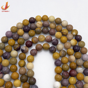 Pulsera de mookaita de 6mm, 8mm, 10mm y fabricación de joyas con cuentas reales, collar de gemas para hombres, piedra Natural y cuentas sueltas artesanales de cristal - Product Image 2