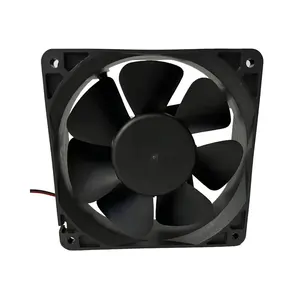 Low noise BBQ grill exhaust fan 4 inch 3500rpm 12v 24v 48v air cooling fan 120*120*38 mm