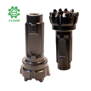 CIR150 Rock Drill down the hole Hammer 200 mm Bits de perfuracao dth 6 Buttons for Coal Mining Machine Rig Spare Parts