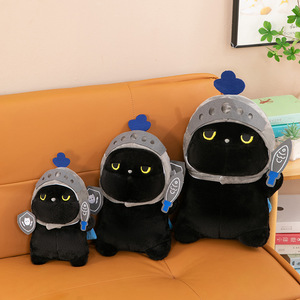 Nuevo y Creativo Peluche de Gato Caballero de Dibujos Animados, Juguete de Peluche Suave de Algodón, Alivia el Estrés, Muñeco Adorable, Regalos para Niños - Product Image 4