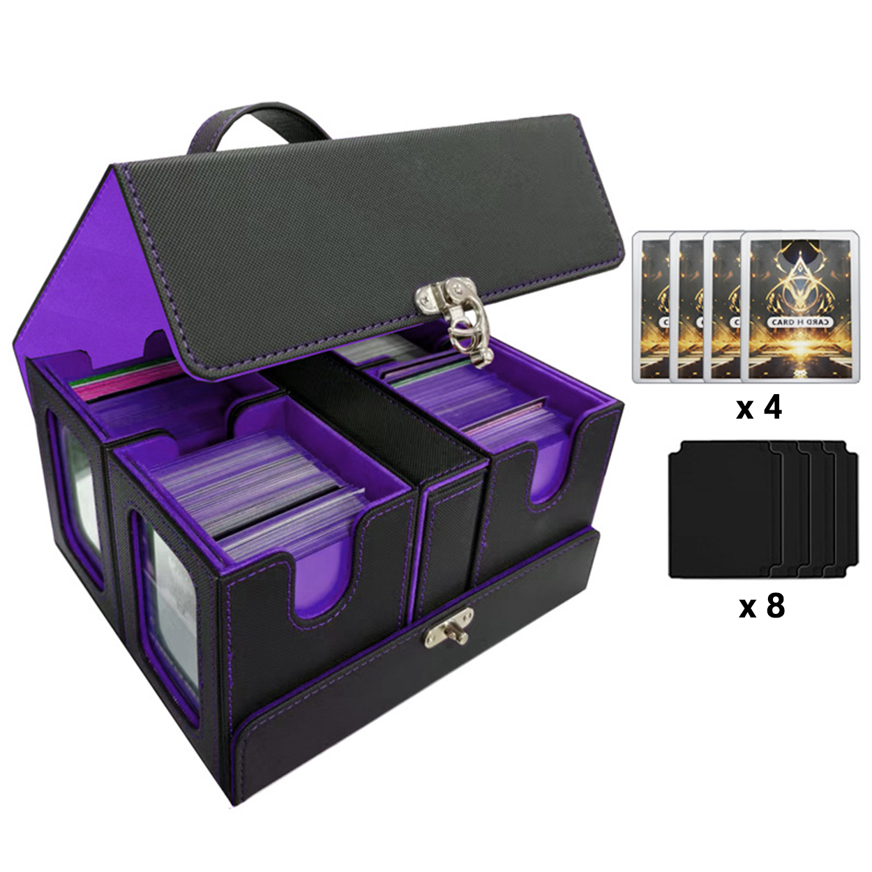 Intérieur noir + violet