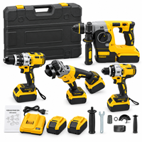 Vente directe usine : Meilleur ensemble combiné d'outils de perçage sans fil 21V, perceuse électrique sans balais et machines de perçage puissantes