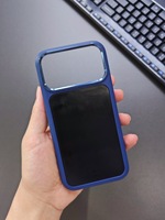 Nouvelle coque de téléphone universelle antichoc à grand trou en matériau personnalisé 2026, compatible avec les iPhone 18/17 Pro/16/15, pour personnalisation DIY