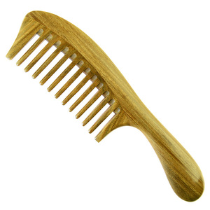 Wooden <b>Comb</b> <b>Wide</b> Tooth Sandalwood Large Size Massage <b>Comb</b> For Home Use - Product Image 5