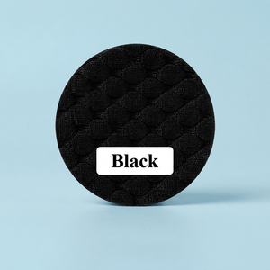 Tela de Punto Acanalado de Poliéster Negro, Material Elástico Texturizado para la Fabricación de Ropa y Prendas de Moda, Suministro al por Mayor - Product Image 5