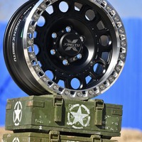 Jantes forgées sur mesure XINGTU Beadlock fabriquées sur commande pour Land Rover Defender 5x120 Land Cruiser 5x150 CyberTruck 6x139.7