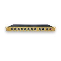 Contrôleur Splitter DMX512 Modulaire Pknight 8 Canaux Double Mode 1x8 2x4 XLR3 XLR5 Amplificateur Rack 1U 19 Pouces 6A Garantie 1 An Fabriqué