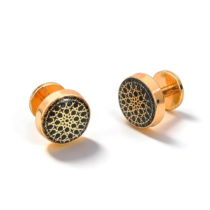 Botones de Metal para Camisa Baju Melayu de la Fábrica de Botones KUNSHUO, Botones Personalizados con Logotipo de Marca para Camisas Malayas - Product Image 6