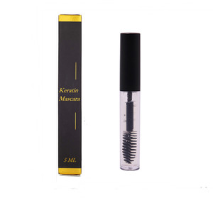 Máscara para Lifting de Pestañas, Sérum para Pestañas, Queratina Negra Vegana, Máscara de Queratina Transparente, Marca Privada - Product Image 1