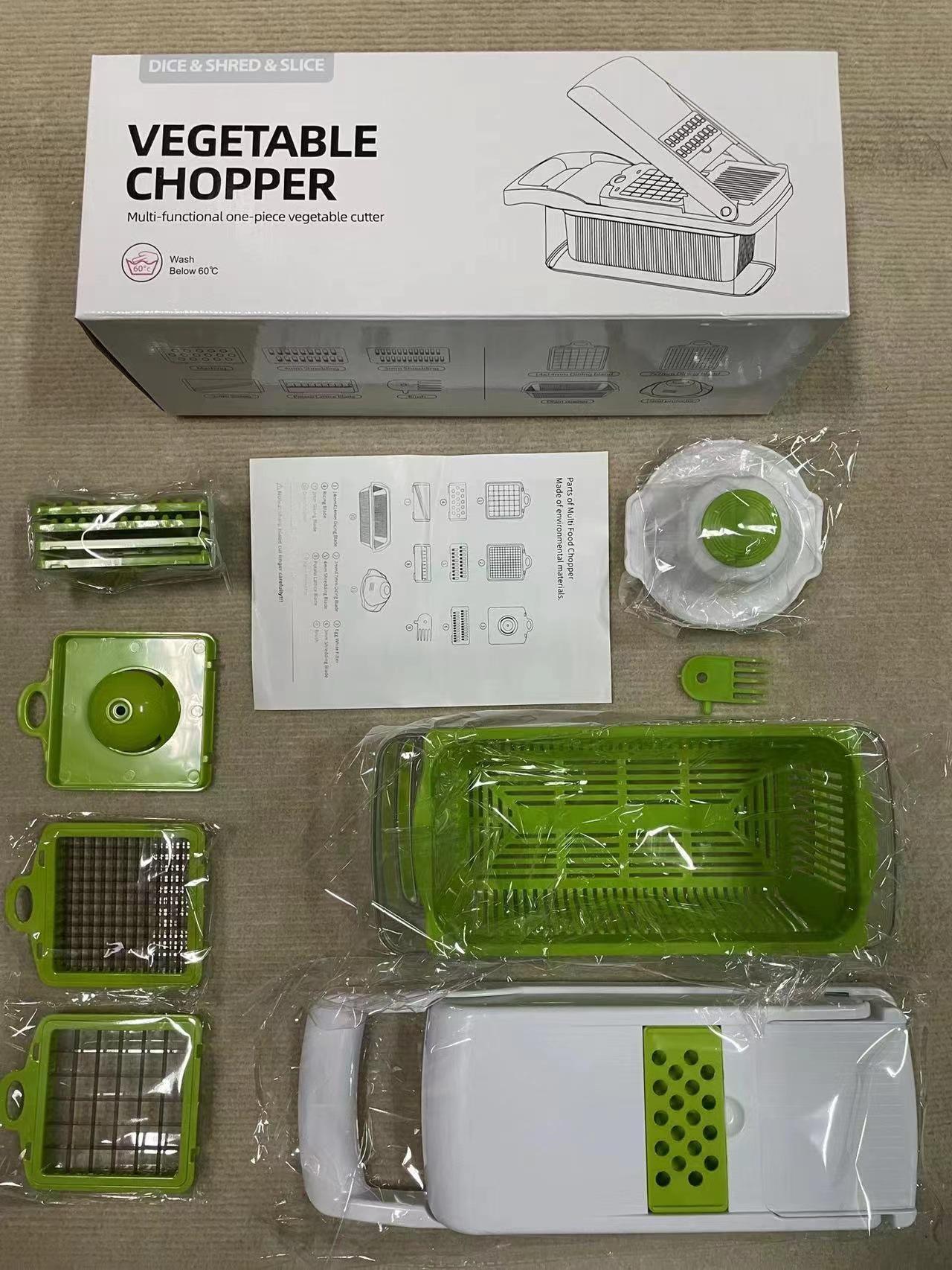 กล่องสีเขียวสีขาวชุด15ชิ้น