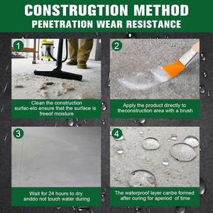 สารกันน้ำโพลียูรีเทนแบบใส น้ำยาซีลกันน้ำแบบใหม่ สารเคลือบกันน้ำแบบโปร่งใส ซ่อมแซมรอยรั่วได้ดีเยี่ยม - Product Image 6