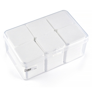 Toallitas Desechables Sin Pelusa KADS para Uñas, Almohadillas Removedoras de Esmalte con Caja, Toallitas de Limpieza de Algodón No Tejido para Uñas de Gel - Product Image 6
