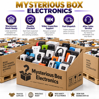 Boîte Mystère Électronique Basique : Aventure et Chance – 5 à 10 Articles (Téléphones Portables, Smartphones, Écouteurs, Montres, Chargeurs, Accessoires)
