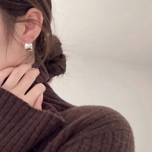 MYF fabbrica personalizzata all'ingrosso di alta qualità elegante ragazza grosso vintage sterling 925 gioielli di moda in argento orecchini esagerati - Product Image 6