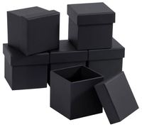 Cajas de Embalaje Divisorias Modernas y Ecológicas de Entrega Rápida, con Laminado Mate y Forro de Esponja para Dulces, Chocolates y Postres