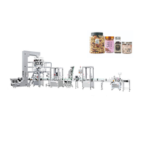 Remplisseuse électrique automatique verticale de bâtonnets de sachets Emballage granulaire de collations nutritives pour boissons Moteur à engrenages à noyau en verre