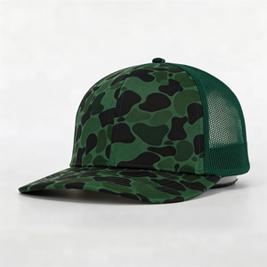 Gorra Trucker de 6 Paneles con Camuflaje de Patos, de Alta Calidad, con Logotipo Personalizado, Gorra Deportiva Clásica Promocional, Gorra de Camuflaje, Fabricada en Vietnam - Product Image 3