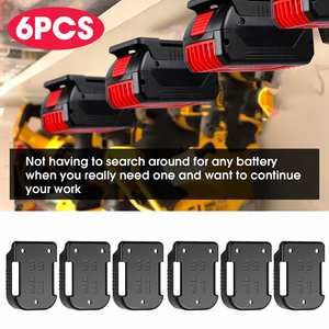 Adaptateur pour Ma kita pour bo sch 18v LI-ion <span class=keywords><strong>batterie</strong></span> 2-en-1 outils électriques et outils de montage de <span class=keywords><strong>batterie</strong></span> ensemble de gadgets avec <span class=keywords><strong>support</strong></span> en plastique - Product Image 3