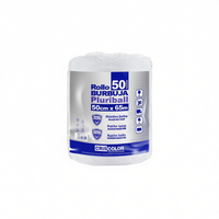Film à bulles d'air 50CM*65M, mousse protectrice en plastique, rouleau de matériau de rembourrage pour emballage et stockage 067351 Espagne