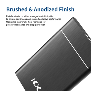 Nieuwe Externe Harde Schijf 1pc HDD USB 3.0 Draagbaar 2TB Aluminium Behuizing Hoge Snelheid 100-200MB/s Lees/Schrijfsnelheid Desktop - Product Image 3