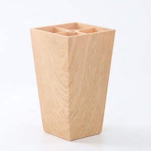 Красивая Античная современная профессиональная экспортная дешевая пластиковая квадратная деревянная мебель диван-ножки - Product Image 1