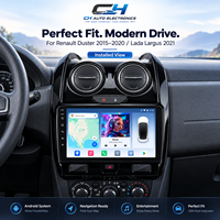 Pour Renault Duster 2015-2021 DUDUAUTO DUDU7 Android 15 Écran 2K Autoradio Lecteur Multimédia Double GPS DTS pour Lada Largus 2021