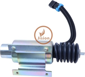 โซลินอยด์หยุดการจ่ายน้ำมันเชื้อเพลิงเครื่องยนต์ 10-01178-02 สำหรับชิ้นส่วนไฟฟ้าของเครื่องจักร โซลินอยด์วาล์วปิดเครื่องยนต์ 12V - Product Image 6